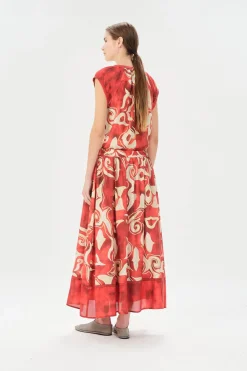 Alvarado Mimi Skirt in Red