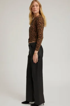 Baby Cardigan in Leopard