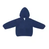 Baby Chenille Hoodie in Navy