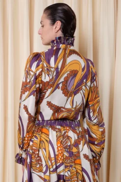 Baronne Top in Corail Pumpkin