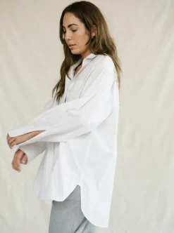 Boyfriend Shirt in White