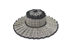 Capri Hat in Black Bamboo