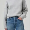 Cara Turtleneck in Heather Grey
