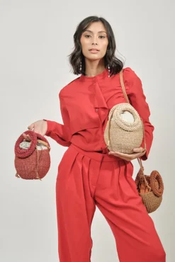 Carmen Mini Handbag in Red
