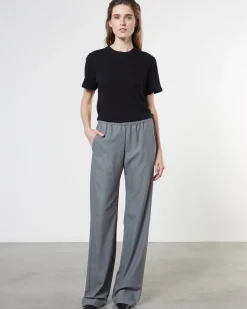 Cashmere Loose Tee in Black