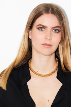 Chain III Necklace in Gold