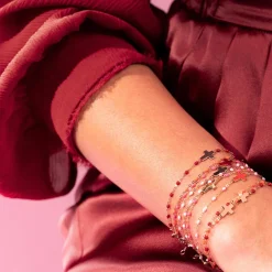 Classic Cross Bracelet in Yellow Gold