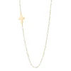 Classic Side Cross Necklace