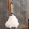 Cream Feather Duster