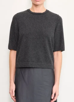 Crown Sweater Tee in Pewter