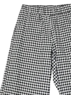 Cyrus Pant in Charcoal Gingham