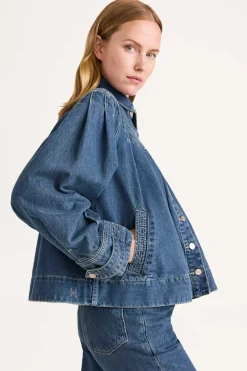 Easton Blue Jacket in Denim