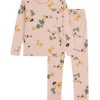 Floral PJs in Pink