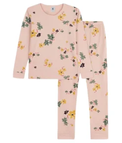 Floral PJs in Pink