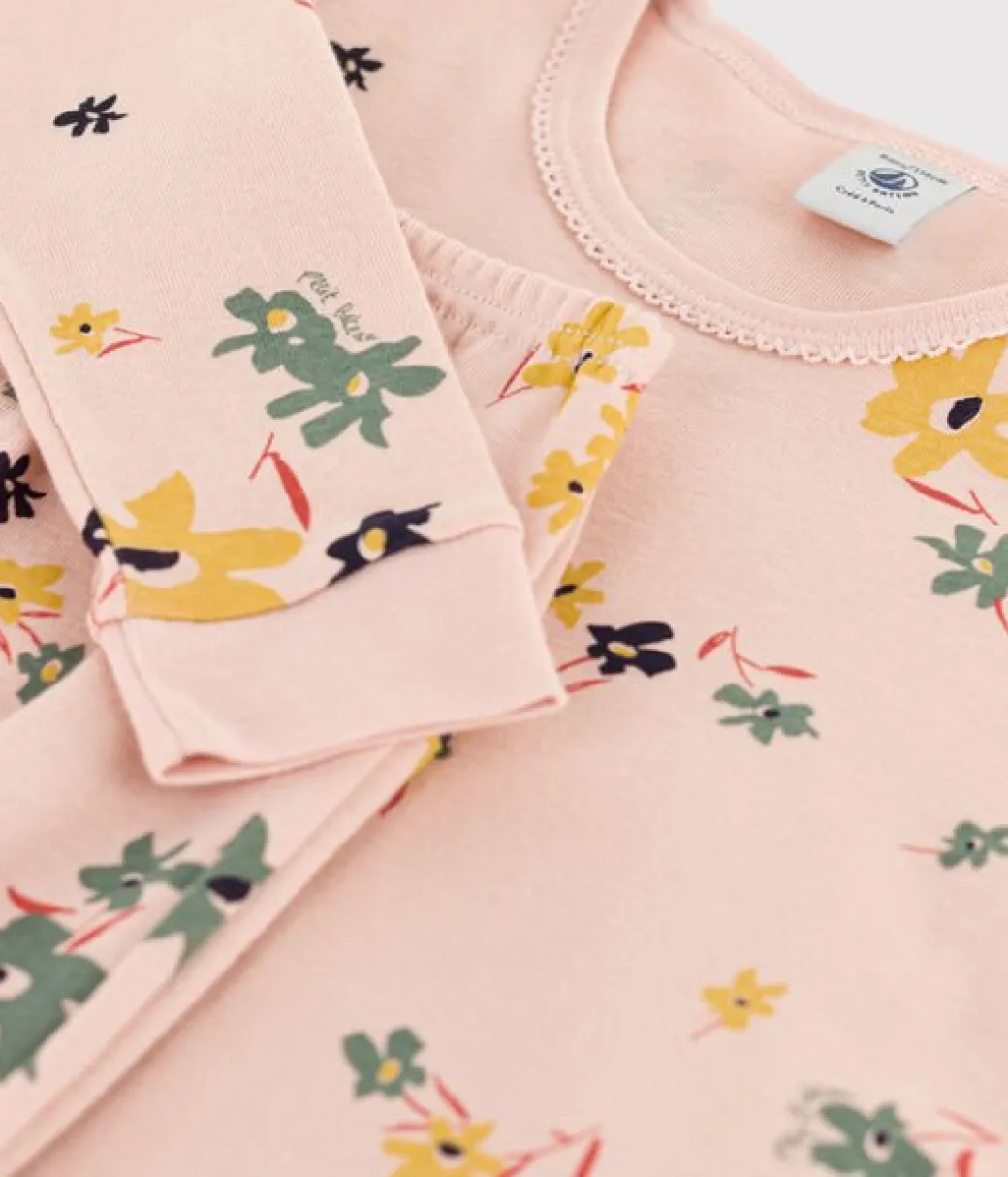 Floral PJs in Pink