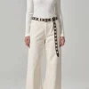 Gaucho Wide Leg in Marzipan
