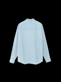 Griffen Shirt in Dusty Blue