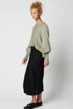 Handkerchief Skirt In Black