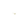 Itty Bitty Diamond Tear Stud in Yellow Gold