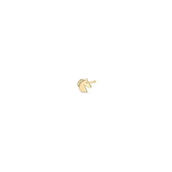 Itty Bitty Horse Stud in Yellow Gold