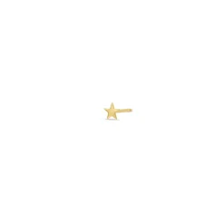 Itty Bitty Star Stud in Yellow Gold