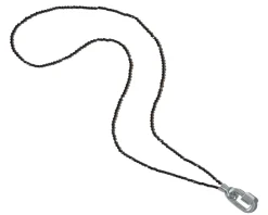 Itty Bitty Strand in Black Spinel