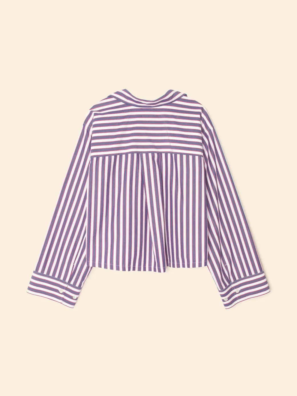 Jessie Shirt in Blue Rose Stripe