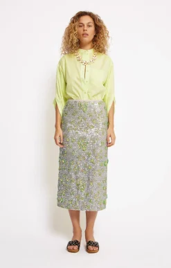 Jupe Skirt in Argent