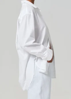 Kayla Shirt in Optic White