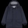 Kids Hooded Rain Jacket in Navy