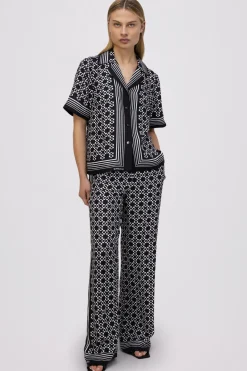 Koda Button Down Shirt in Black