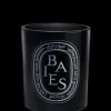 Large Black Scented Candle in Baies
