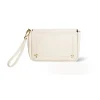 Large Clap Clutch in Creme