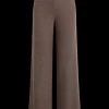 Lauren Wide Leg Pant in Brown