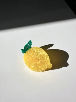 Lemon Claw Clip