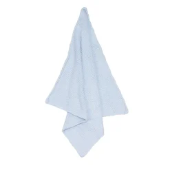 Light Blue Chenille Blanket