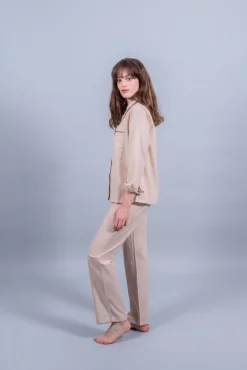 Lily Pyjama in Cream