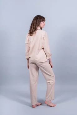 Lily Pyjama in Cream