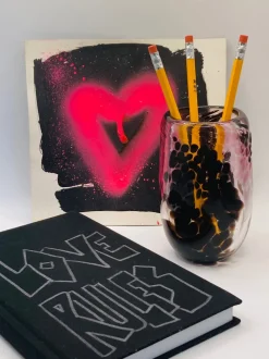 Love Rules Candle/Vase