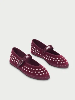 Mae Mary Jane in Burgundy