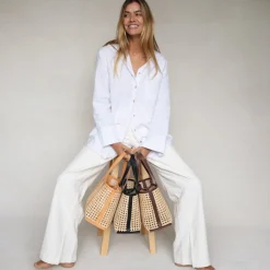 Margot Mini Handbag in Black