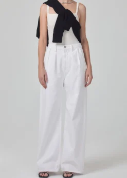 Maritzy Pleated Jean in Prism