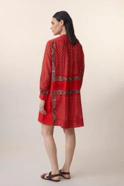 Martine Dress in Tomette