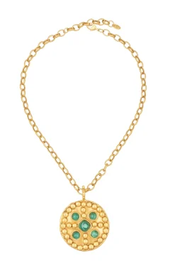 Medicis Necklace in Malachite