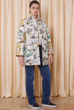 Mela Jacket in Post Card