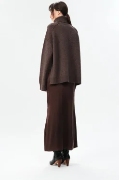 Melian Jordan Turtleneck in Brown