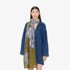 Mirage Scarf in Khaki