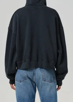 Mirelle Funnel Neck in Charcoal