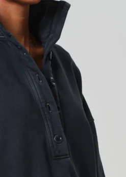 Mirelle Funnel Neck in Charcoal