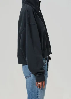 Mirelle Funnel Neck in Charcoal